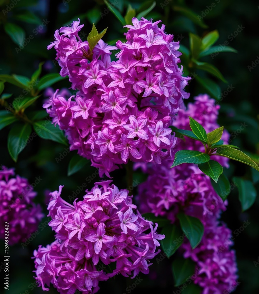 Dark backdrop, vibrant lilac Syringa blossoms in full bloom, background, syringa, spring Dark backdrop, vibrant lilac Syringa blossoms in full bloom, background, syringa, spring