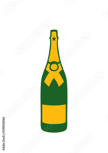 bouteille champagne  alcool