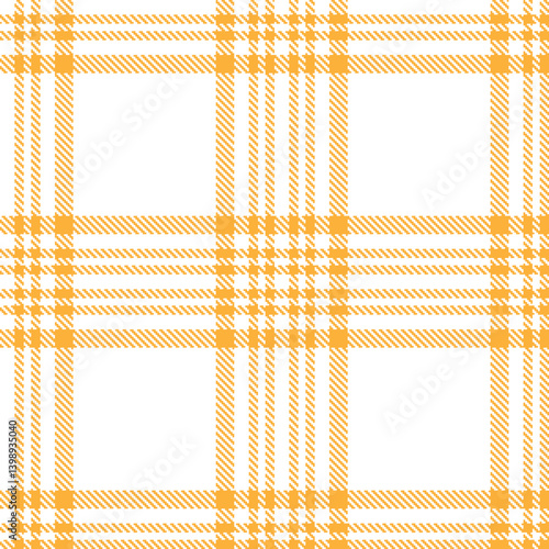 Dark white Tartan patterns fabric texture. Elegant Pale butterscotch Seamless Tartan