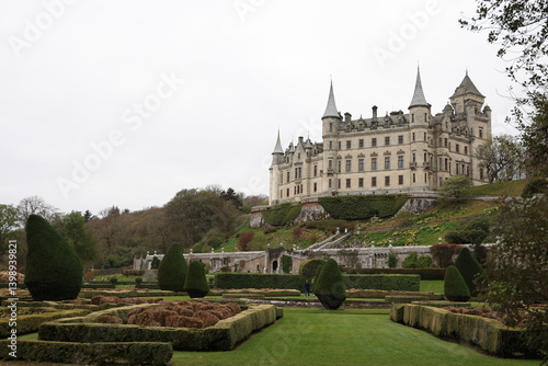 Dunrobin castle in scotland