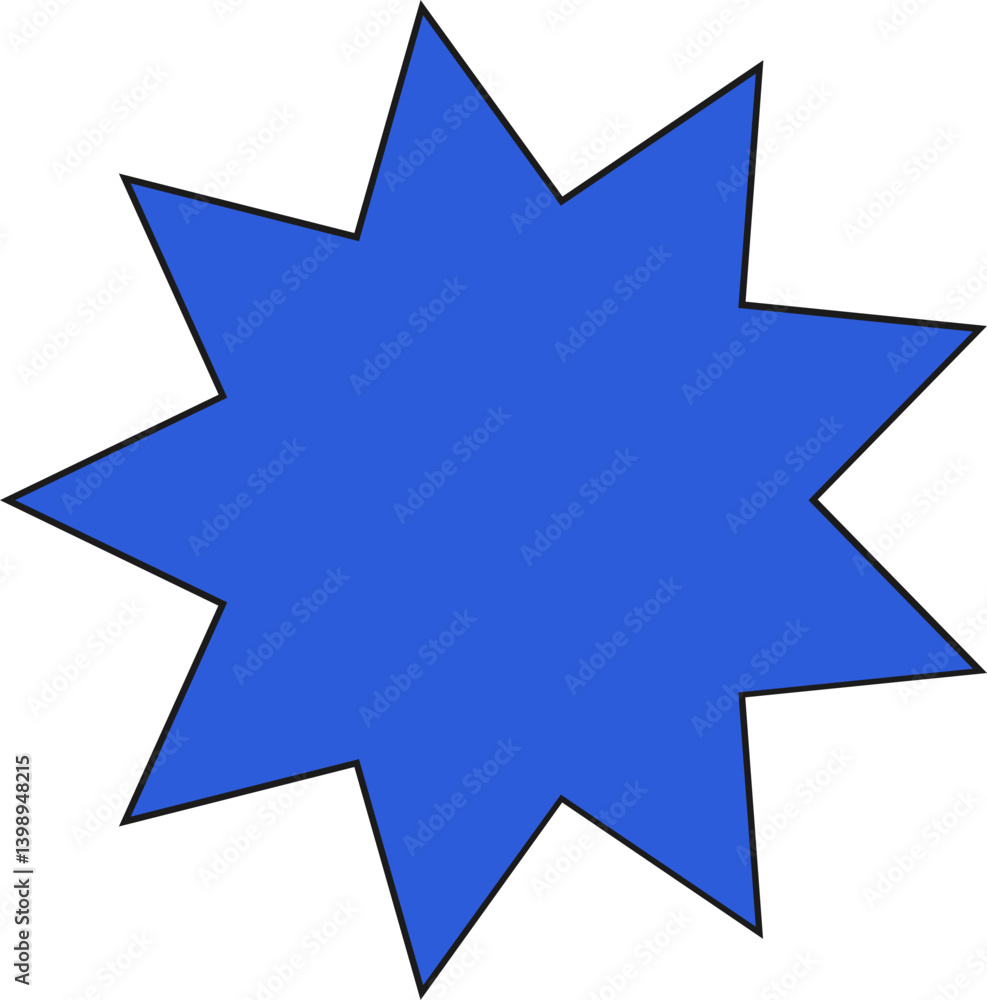 Lined Retro UI Dialog Speech Geometric Shape Pop up