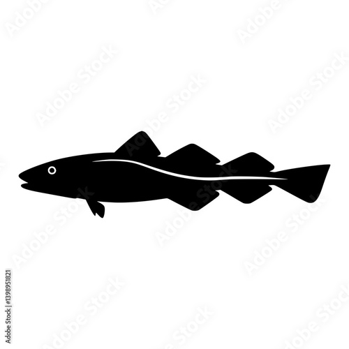 Silhouette Herring Fish Icon