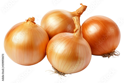 Wallpaper Mural Pile of fresh onions close up on transparent background Torontodigital.ca