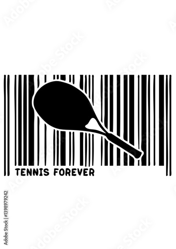 code barre raquette tennis