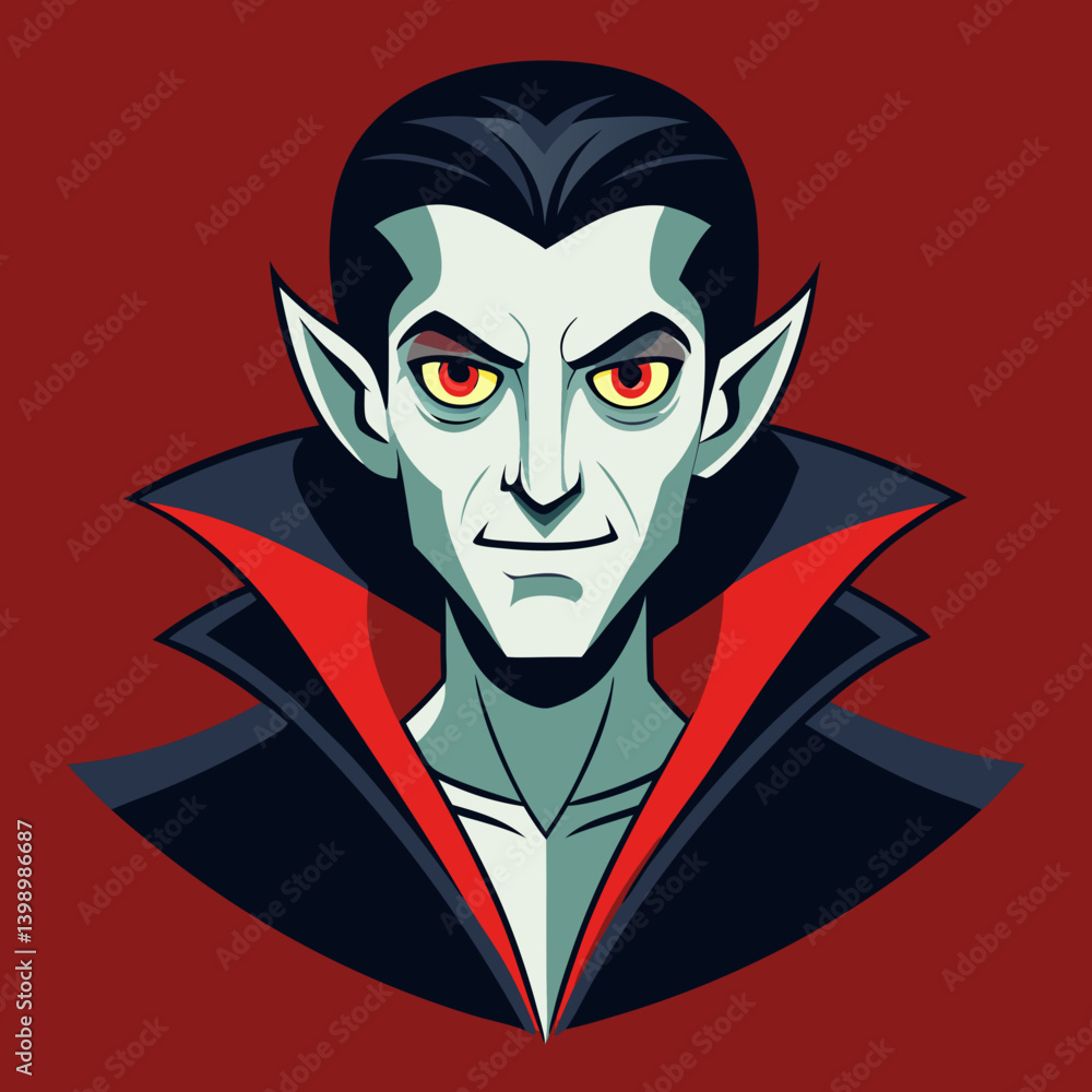 Night Vampire – Vector Illustration Night Vampire – Vector Illustration