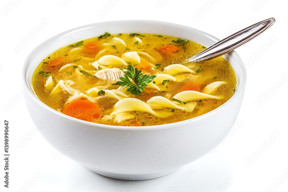 Savory Broth Bowl Isolated White Backdrop
Savory Broth Bowl Isolated White Backdrop