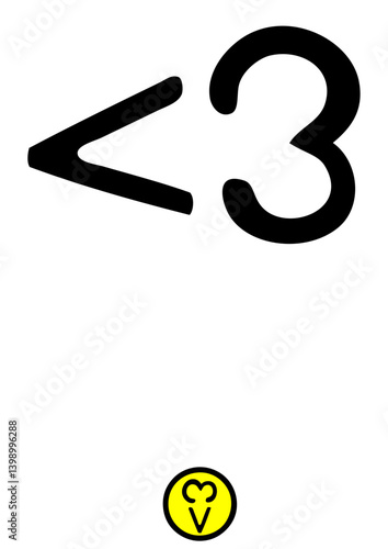 smiley coeur love caractere alpha very numerique symbole