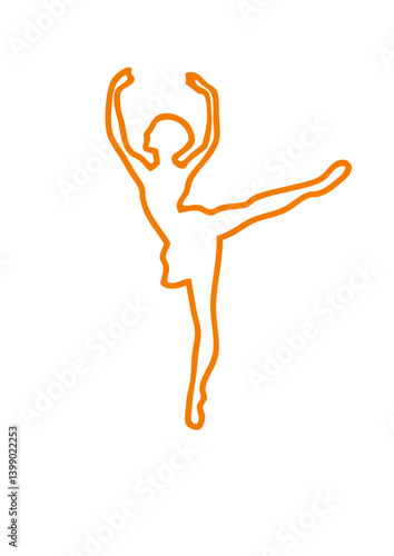 Danseuse de ballet classique