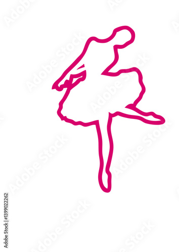 Danseuse de ballet classique