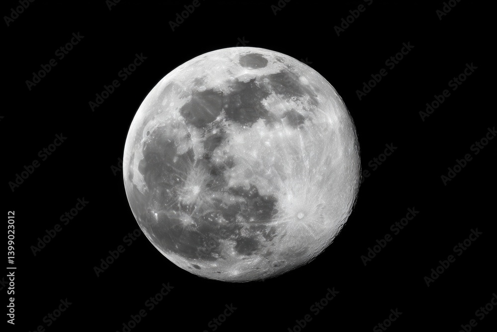 A solitary full moon stands out against a stark black and white backdrop, featuring a precise clipping path. A solitary full moon stands out against a stark black and white backdrop, featuring a precise clipping path.