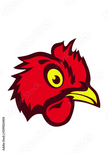 poule domestique dessin