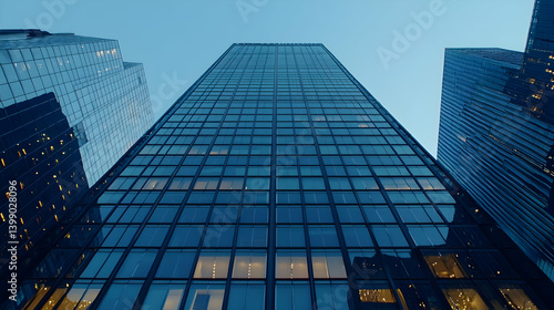 Wallpaper Mural New York Skyscrapers At Night Torontodigital.ca
