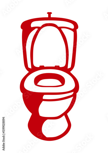 chiotte toilette wc dessin