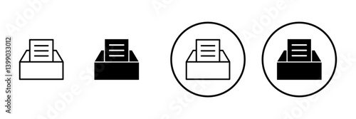Archive folders icon vector. Document vector icon. Archive storage icon.