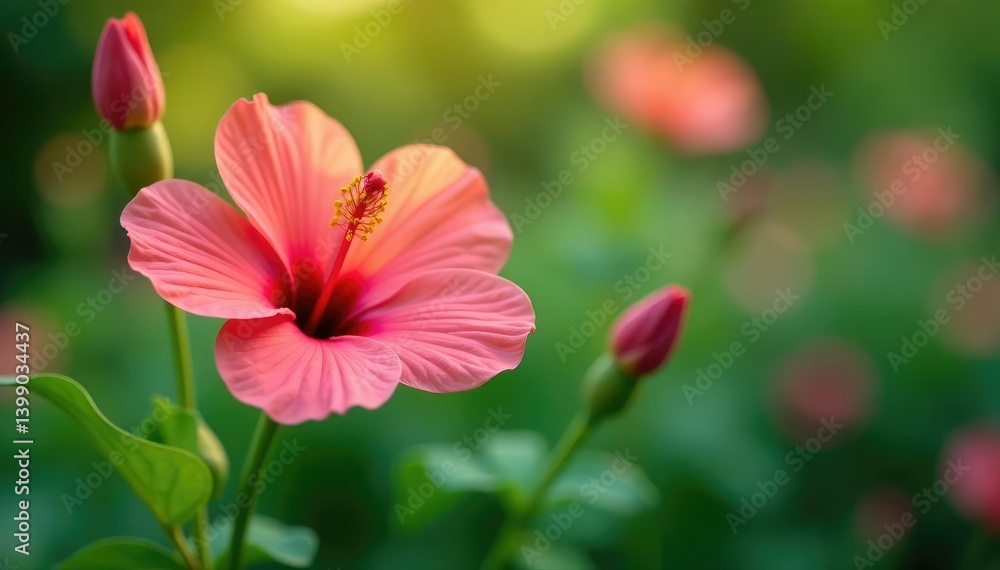 Large isolated flower with soft focus background, garden photography, foliage Large isolated flower with soft focus background, garden photography, foliage