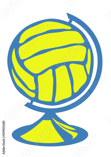 globe volleyball balon ou waterpolo