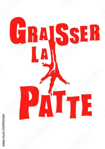 graisser patte expression