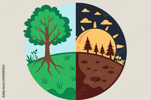Save the World Vector Design Earth Day Urgency for Action
