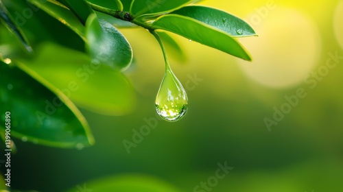 Obraz na płótnie Rubber tree close-up, showing precision tapping and latex drop forming, with natural background softly blurred for contrast w salonie