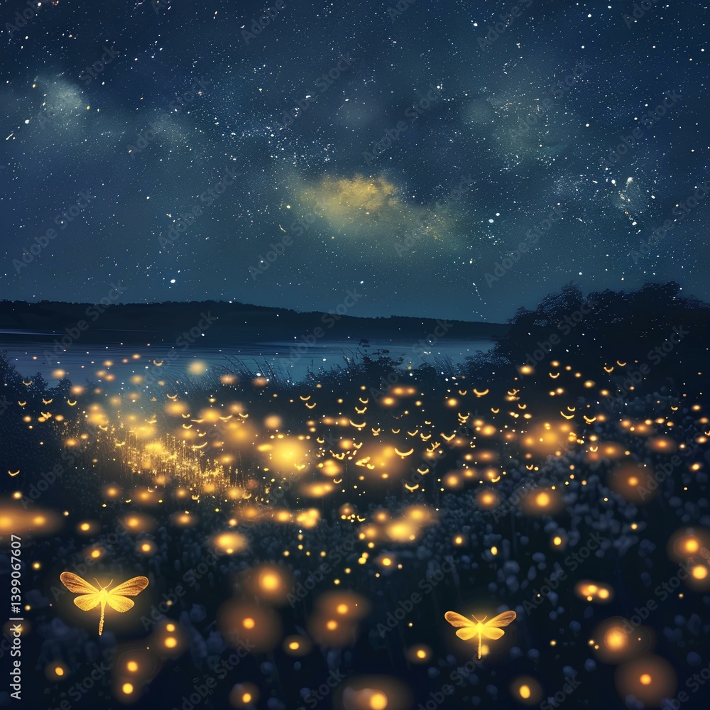 Fototapeta premium starry night sky