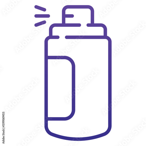 Spray Gradient Icon