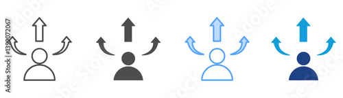 Opportunity Icon Set Multiple Style Collection