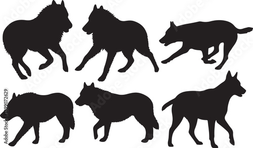 Onager Silhouettes