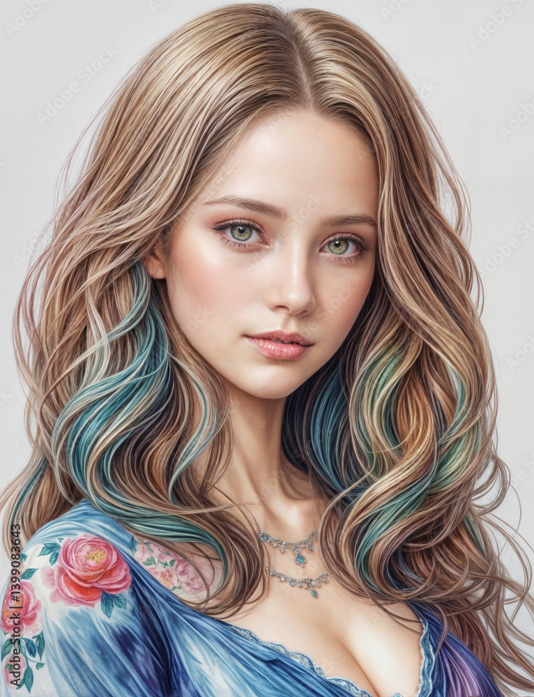 Fototapeta premium beautiful women