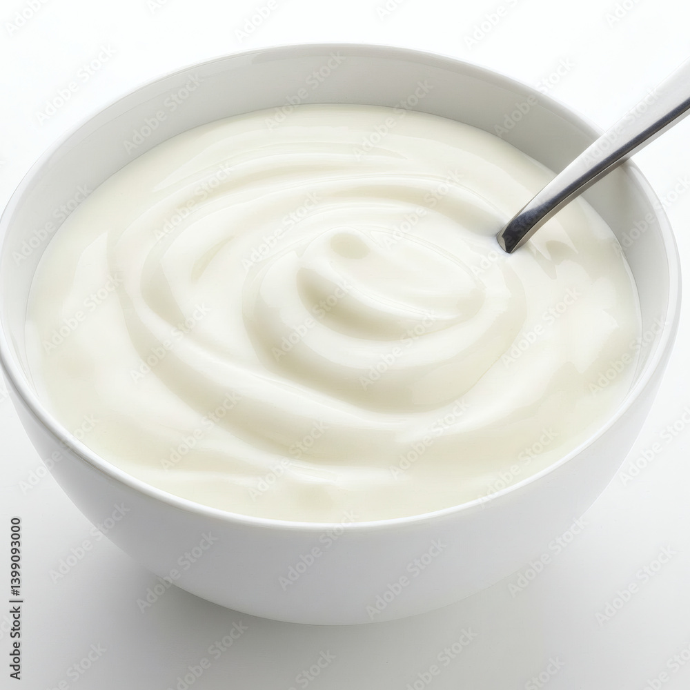 Creamy Yogurt in a Bowl A Delicious and Healthy Treat Creamy Yogurt in a Bowl A Delicious and Healthy Treat