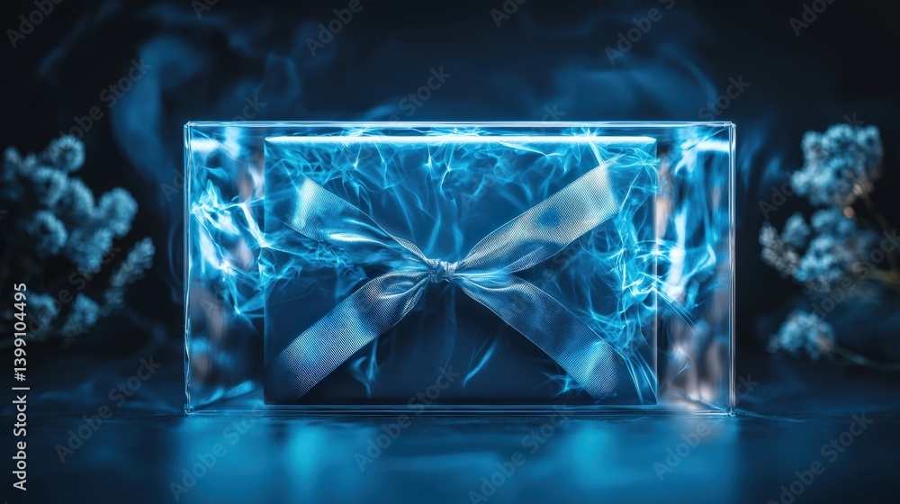 Mystical gift unveiling fantasy realm digital art enchanted environment close-up view surprise element Mystical gift unveiling fantasy realm digital art enchanted environment close-up view surprise element