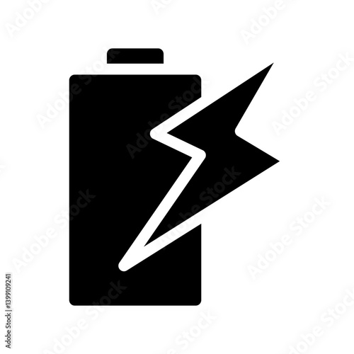 Charging battery icon