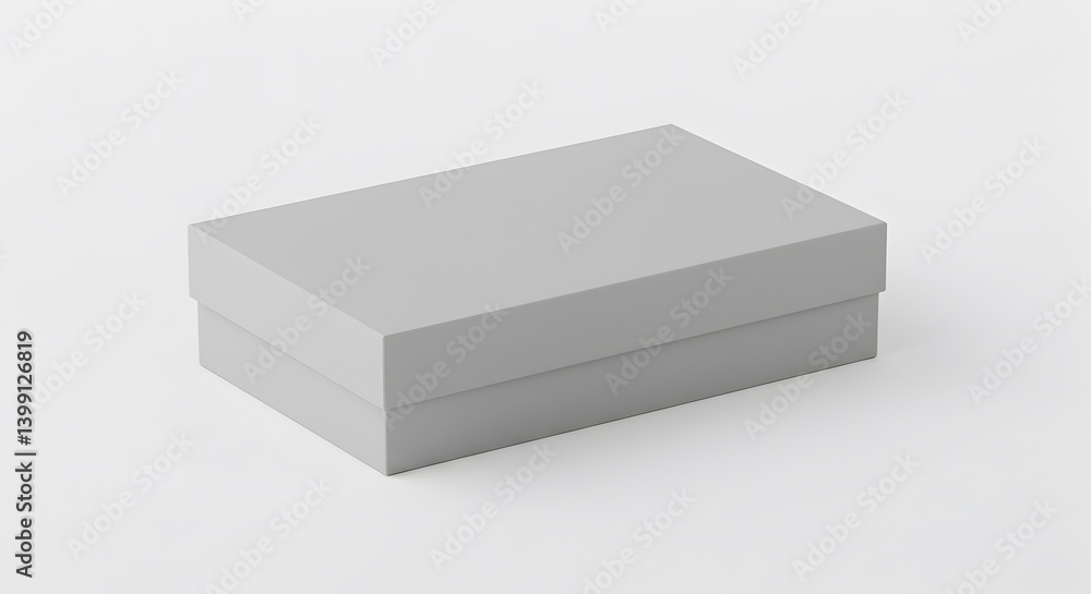 Subtle Box Mockup: Minimalist Container for Presentation and Package Design Subtle Box Mockup: Minimalist Container for Presentation and Package Design