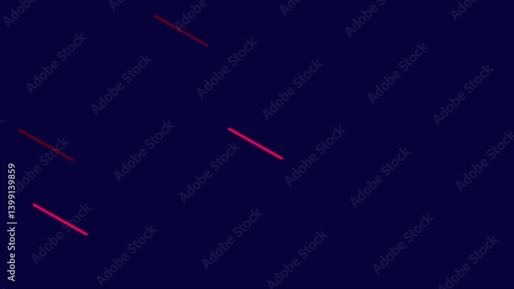 Dark blue background with several thin pink glowing lines arranged abstractly. Dark blue background with several thin pink glowing lines arranged abstractly.