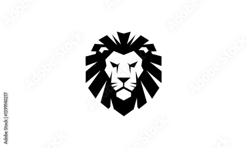 lion head vector illustration
