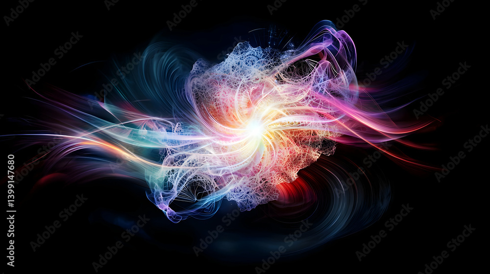Abstract Colorful Energy Explosion Abstract Colorful Energy Explosion