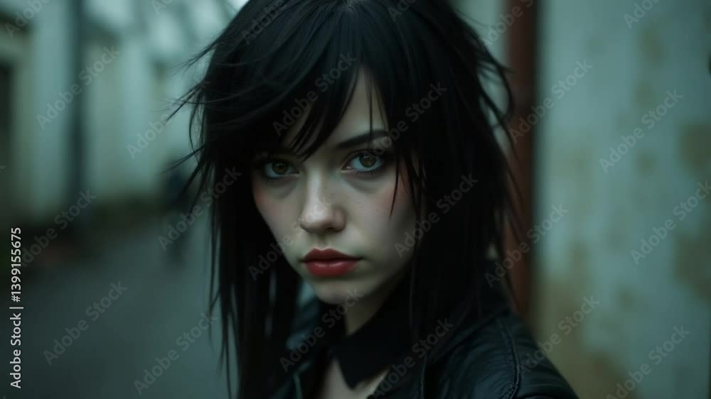 Emo Woman – Alternative Style and Emotional Expression
Emo Woman – Alternative Style and Emotional Expression