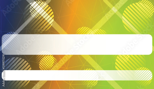 Colorful illustration in abstract triangles, line, circle, space for text style with gradient. Modern pattern for a brand book. Vector illustration. Light Gradient Abstract Background.