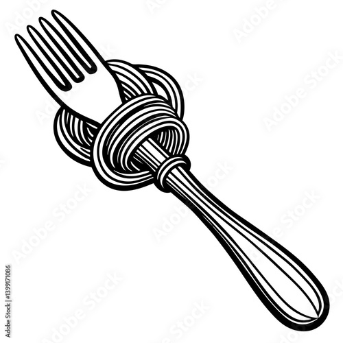 kitchen utensils on a white background