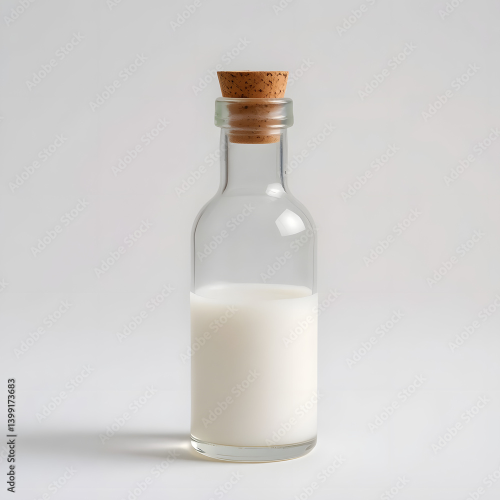 3D Frosty White Magic Potion Bottle for Fantasy Game 3D Frosty White Magic Potion Bottle for Fantasy Game