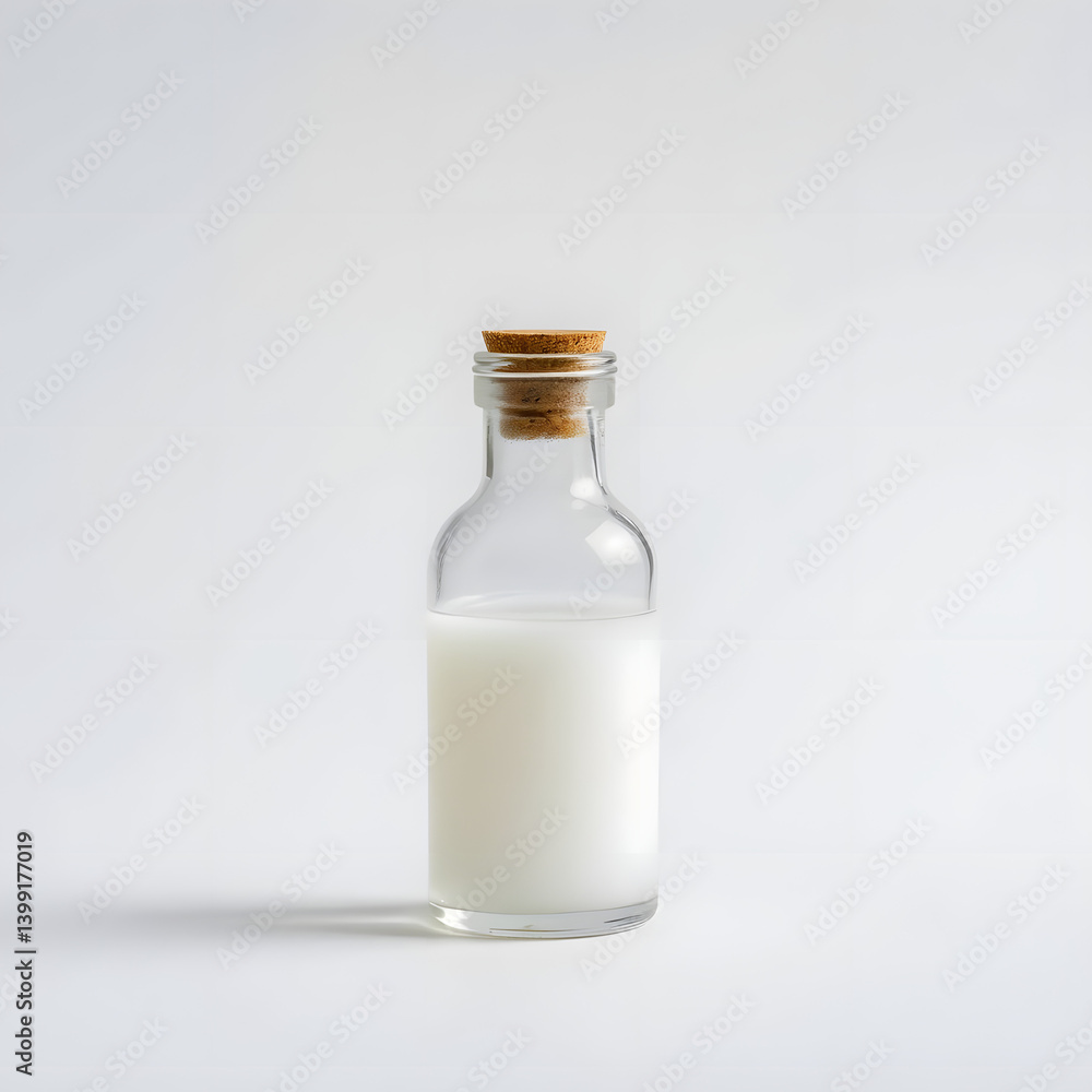 3D Frosty White Magic Potion Bottle for Fantasy Game 3D Frosty White Magic Potion Bottle for Fantasy Game