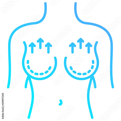 Breast Augmentation Icon