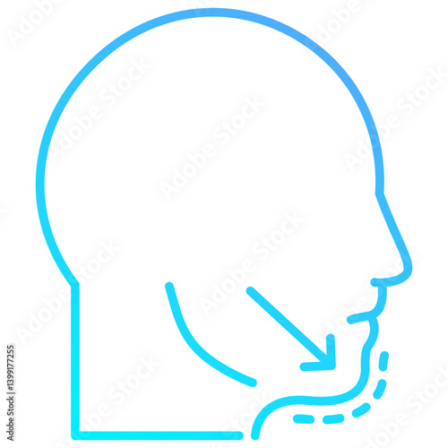 Chin Augmentation Icon