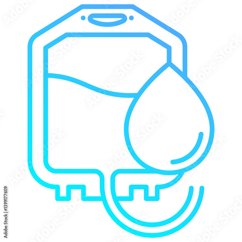Blood Bag Icon