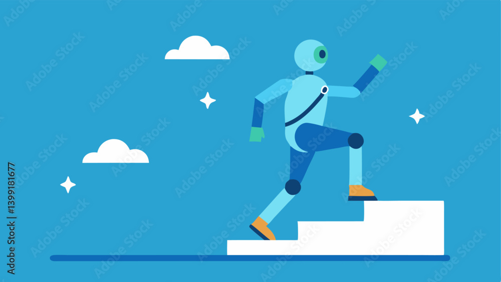 Motivational Support A the offering encouragement to a patient using an exoskeleton as they take their first steps with positive energy and a supportive atmosphere depicted. Motivational Support A the offering encouragement to a patient using an exoskeleton as they take their first steps with positive energy and a supportive atmosphere depicted.