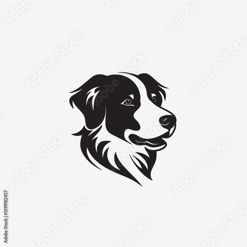 Puppy Vector Logo with Friendly Design