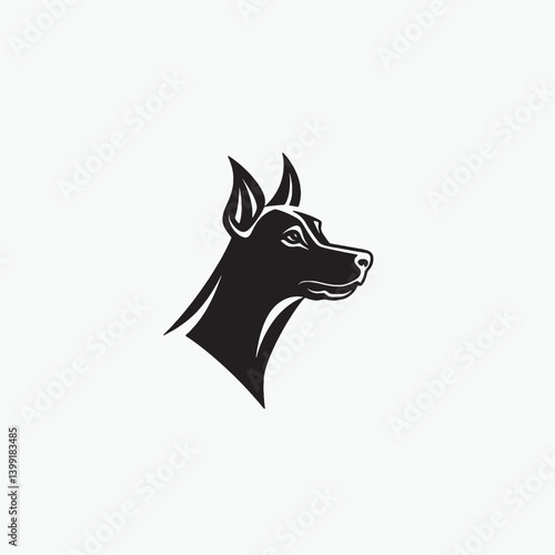 Paw and Dog Logo Vector Design