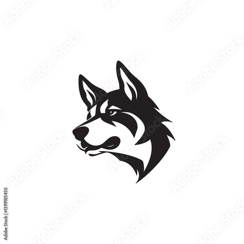 Cute Dog Character Logo Vector Design
