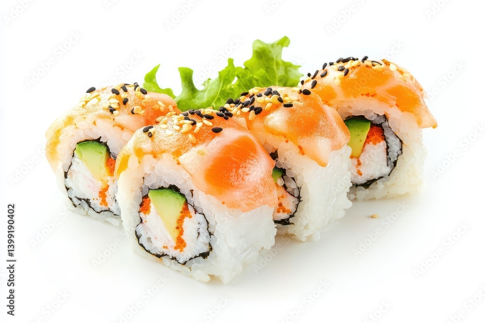 Salmon Sushi Rolls (1)