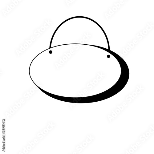 Simple cartoon-style illustration of a round face with oversized glasses and a playful expression