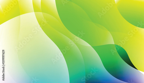 Foto Modern Wavy Background
